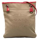 Bolsa de Ombro Jacquard Prada