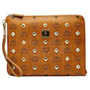 Bolsa de Clutch Studded Glam Visetos MCM