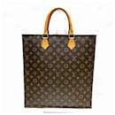 Louis Vuitton Monogram Sac Pla M51140 Tote Bag