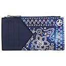Louis Vuitton Blue Leather Card Case