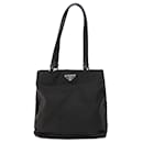 Bolso de nylon negro Prada