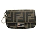 Fendi Zucca Canvas Pouch Key Case