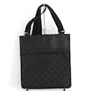 Gucci GG Canvas Black Shoulder Bag