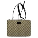 Gucci Brown GG Supreme Shoulder Bag