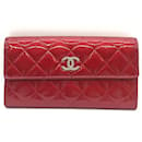 Chanel Matelasse Long Wallet in Bordeaux Wine