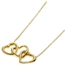 Collier Triple Cœur Tiffany & Co. en or jaune 18K