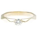 Boucheron Facette Ring 1P Diamond in Pink Gold