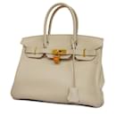 Hermes Birkin 30 Handbag in Pearl Gray - Hermès