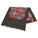 Hermes Horseshoe Pattern Large Stole Scarf - Hermès