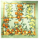 Hermes Scarf Muffler Carre 90 Fruit Pattern - Hermès