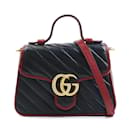 Sac à épaule en cuir Gucci GG Marmont