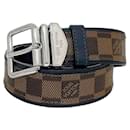 Cinto de lona Damier Louis Vuitton