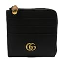 Porte-cartes Gucci Double G Bambou