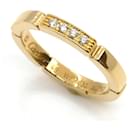 Anillo de diamante Maillon Panthère en oro amarillo K18YG de Cartier