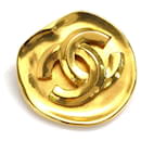 Chanel Gold Metal Brooch