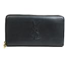 Saint Laurent Black Leather Bi-Fold Wallet