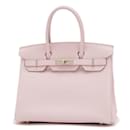 Hermes Birkin 30 Handbag in Mauve Pale - Hermès