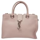 Saint Laurent Light Pink Leather Handbag