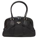 Prada Black Nylon Handbag