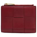 Bottega Veneta Maxi Intrecciato Cassette Bi-fold Compact Wallet