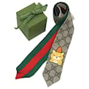 Gucci GG Pattern Sherry Line Neck Bow Scarf