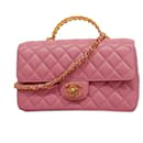 Chanel Pink Lambskin Handbag