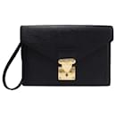 Louis Vuitton Epi Pochette Cellier Dragonne Noir