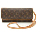 Louis Vuitton Monogram Pochette Twin GM Shoulder Bag