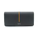 Paul Smith Black Leather Long Wallet