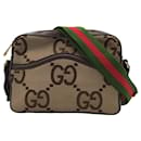 Gucci Jumbo GG Canvas Schultertasche