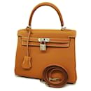 Bolsa Hermes Kelly 25 em couro Togo - Hermès