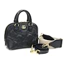 Gucci GG Matelasse Leather Black Shoulder Bag