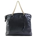 Bolsa Louis Vuitton Lock It Chain Couro Preto