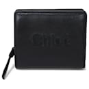 Chloé Black Calfskin Bifold Wallet