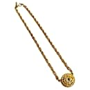 Chanel Cocomark Motif Chain Necklace Pendant