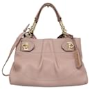 Bolsa de ombro de couro feminino Salvatore Ferragamo Gancini EE-21 D477