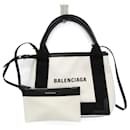 Bolsa Balenciaga Navy Cabas XS