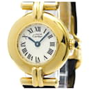 Montre pour femmes Cartier Must Colisée en vermeil plaqué or