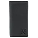 Louis Vuitton LV Aerogram Portefeuille Brazza NM Bi-fold Coin Purse