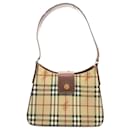 Burberry Leather PVC Tote Bag