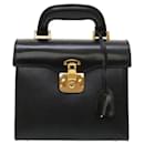 Gucci Ladylock Leather Vanity Bag