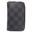 Carteira bi-fold Damier Graphite Louis Vuitton