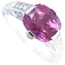 Anello in zaffiro rosa e diamante Piaget