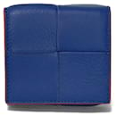 Bottega Veneta Coin Case in Redstone Blue