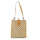 Bolso de hombro Gucci GG Canvas beige