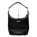 Bolso de hombro de cuero negro Gucci