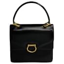 Celine Hardware Double Flap Calf Leather Handbag Tote Bag - Céline