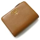 Prada Vitello Compact Bifold Wallet