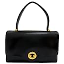 Hermes Black Box Calf Leather Handbag - Hermès