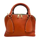 Bolso de hombro Chloé 2WAY en naranja